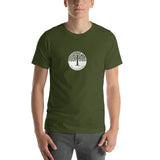 Tate Early Learning White Logo - Short-Sleeve Unisex T-Shirt