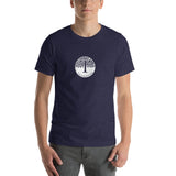 Tate Early Learning White Logo - Short-Sleeve Unisex T-Shirt