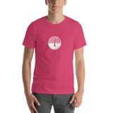 Tate Early Learning White Logo - Short-Sleeve Unisex T-Shirt