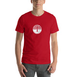 Tate Early Learning White Logo - Short-Sleeve Unisex T-Shirt